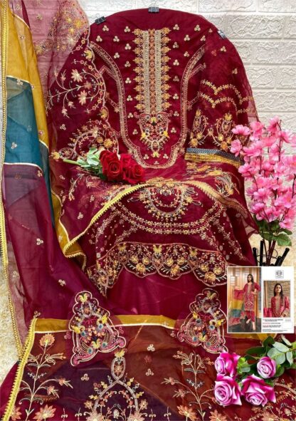 MUSHQ M 183 D PAKISTANI SUITS MANUFACTURER IN SURAT