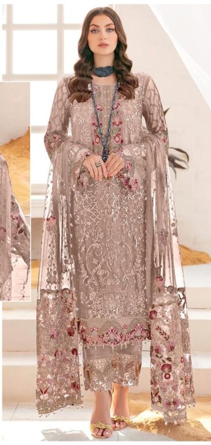 AL KHUSHBU ALK 3043 V PAKISTANI SUITS ONLINE WHOLESALER