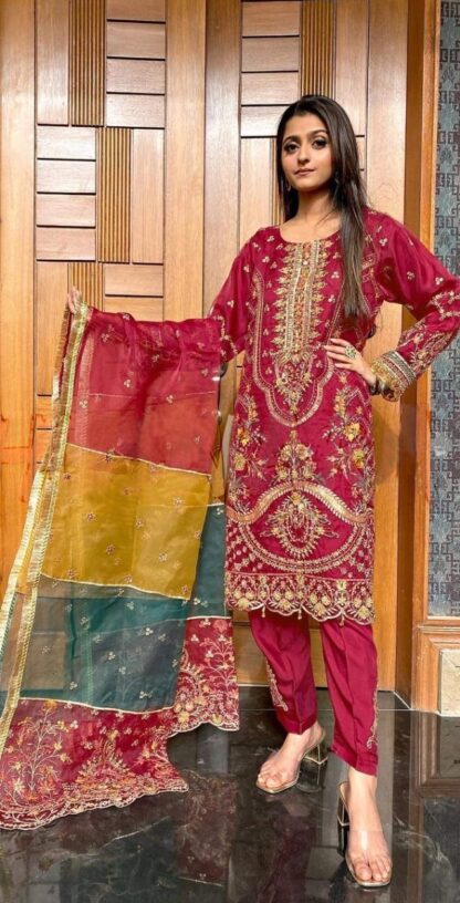 MUSHQ M 183 D PAKISTANI SUITS MANUFACTURER IN SURAT