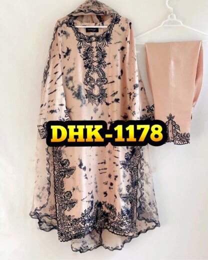 THE LIBAS COLLECTIONDHK 1178 FANCY DIGITAL PRINT TOP PENT WITH DUPATTA