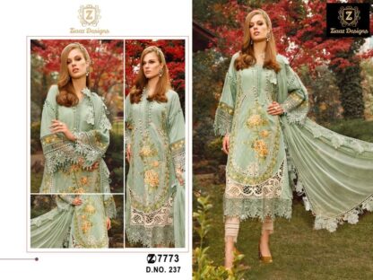 ZIAAZ DESIGNS 7773 237 LATEST PAKISTANI SUITS ONLINE