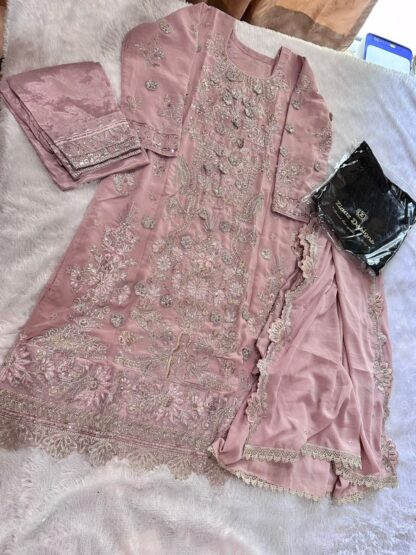 ZIAAZ DESIGNS 7773 NOOR BLUSH 266 PAKISTANI SUITS ONLINE