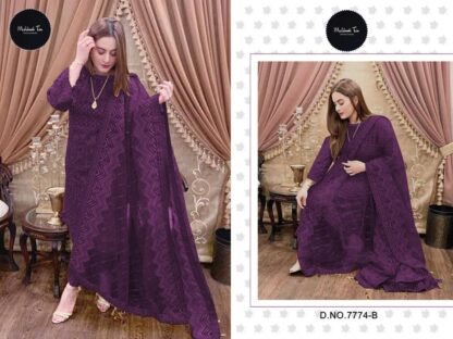 MEHBBOB TEX 7774 B KALAMKAR 1 PAKISTANI SUITS DESIGN 2023