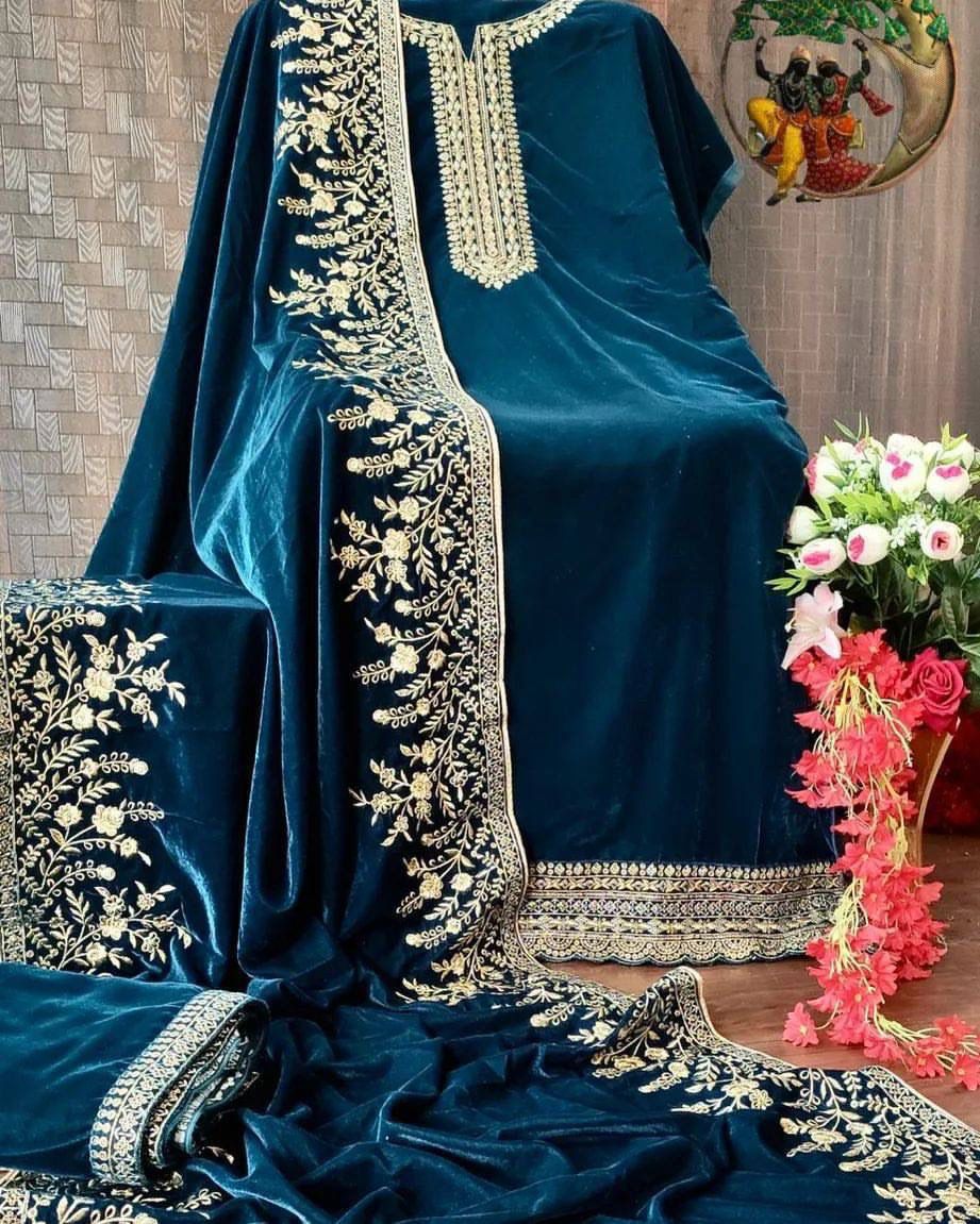 Velvet - Designer - Buy Salwar Suits for Women Online in Latest Designs