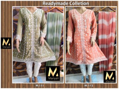 MARIYAH DESIGNER M 112 READYMADE PPAKISTANI KURTI ONLINE