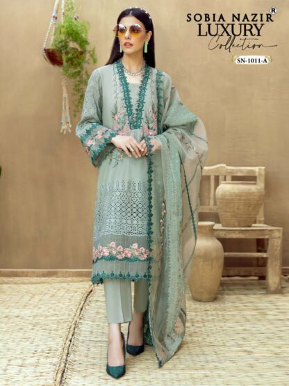 SOBIA NAZIR LUXURY SN 1011 A PAKISTANI SUITS ONLINE