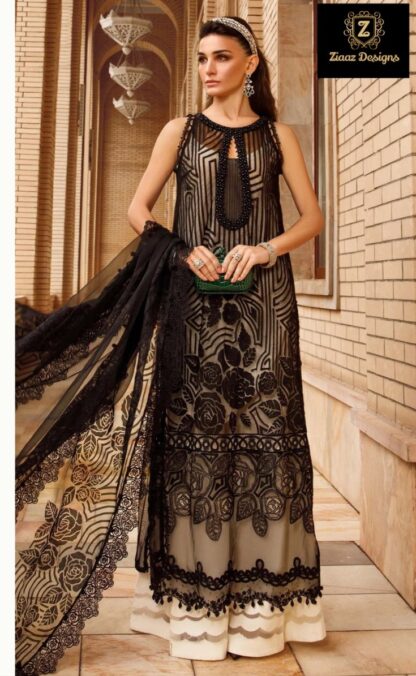 ZIAAZ DESIGNER 7773 252 BLACKBERRY MARIA B VOL 1 PAKISTANI SUITS ONLINE