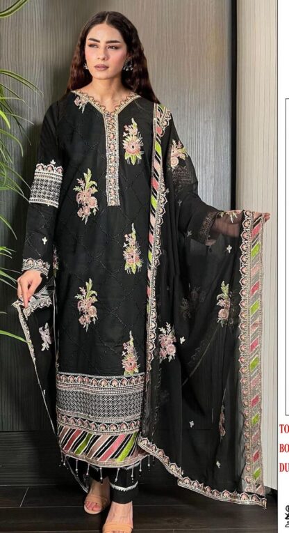 MUSHQ M 235 PAKISTANI SUITS ONLINE WHOLESALER