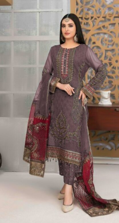 FEPIC ROSEMEEN C 1308 B PAKISTANI SUITS SINGLE PIECE BUY