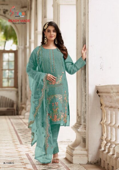 SHREE FABS R 1109 C READYMADE PAKISTANI KURTI ONLINE