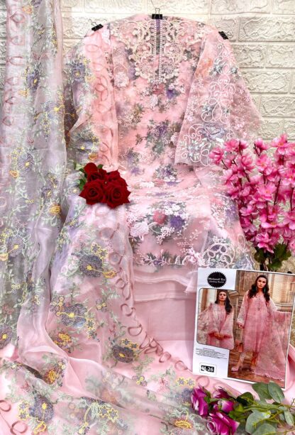 MEHMOOD TEX M 26 PAKISTANI SUITS ONLINE SHOPPING MEHMOOD TEX M 26, MEHMOOD TEX READYMADE M 08 PISTA, PAKISTANI SUITS AT BEST PRICE, PAKISTANO WHOLESALER  MEHBOOB TEX, Single