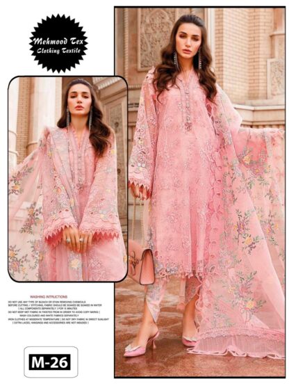 MEHMOOD TEX M 26 PAKISTANI SUITS ONLINE SHOPPING MEHMOOD TEX M 26, MEHMOOD TEX READYMADE M 08 PISTA, PAKISTANI SUITS AT BEST PRICE, PAKISTANO WHOLESALER  MEHBOOB TEX, Single