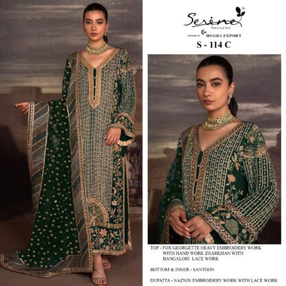 SERINE S 114 C PAKISTANI SALWAR KAMEEZ 2023