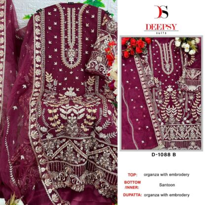 DEEPSY D 1088 B PAKISTANI SUITS WHOLESALER