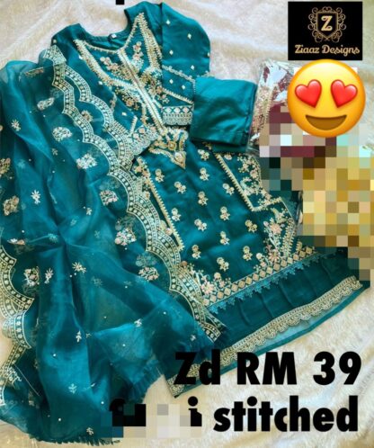 ZIAAZ DESIGNS ZD RM 39 READYMADE SUITS WHOLESALER