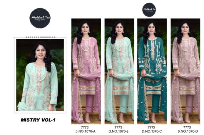 MEHBOOB TEX 1070 A MISTRI VOL 1 PAKISTANI SUITS ONLINE