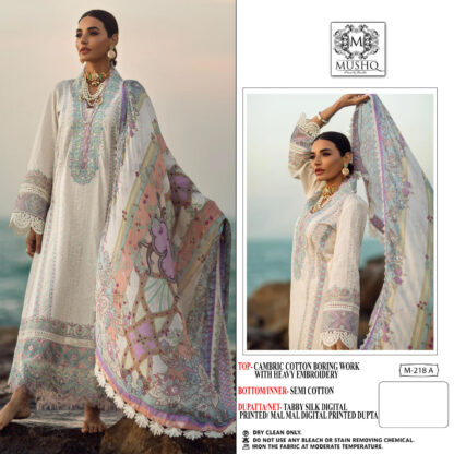 MUSHQ M 218 A PAKISTANI SUITS ONLINE SHOPPING