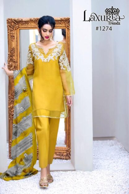 LAXURIA TRENDZ 1274 READYMADE PAKISTANI KURTI ONLINE