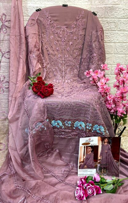 RAMSHA R 577 C DESIGNER PAKISTANI SUITS WITH PRICE - Image 2