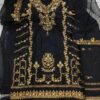 SHREE FABS S 763 BLACK SINGLE PAKISTANI SUITS ONLINE - Image 3
