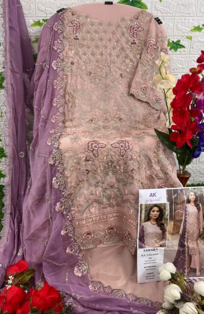 AL KHUSHBU ALK 4049 SAMAIRA VOL 4 DESIGNER SALWAR KAMEEZ WITH PRICE