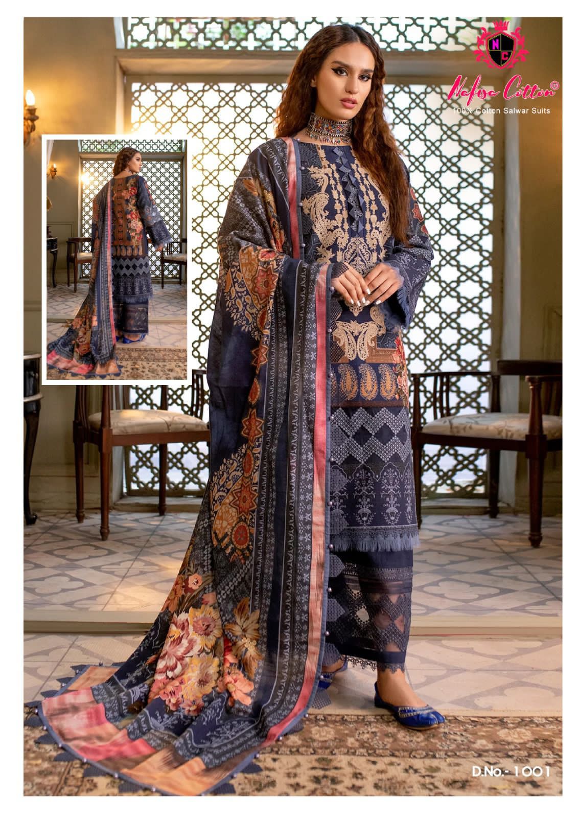 Keval Kainat Vol 9 Luxury Lawn Cotton Printed Karachi Dress Material  Wholesale Dress Material Online
