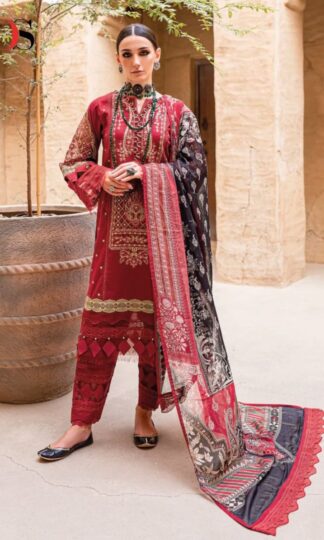 DEEPSY 3136 FIRDOUS OMBE EMBROIDED MINI NX PAKISTANI SUITS WITH PRICEDEEPSY 3136 FIRDOUS OMBE EMBROIDED MINI NX PAKISTANI SUITS WITH PRICE