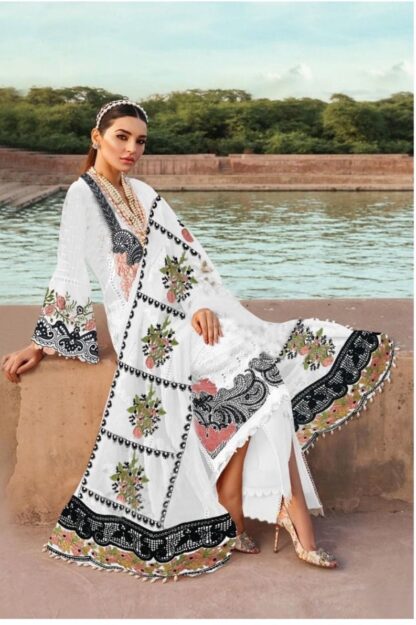 ZIAAZ DESIGNS 7773 A COUNTER & CLUB PAKISTANI SUITS ONLINE SHOPPING