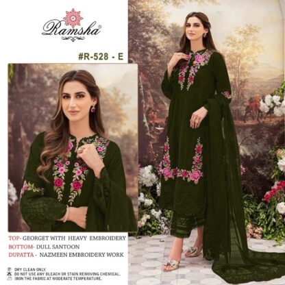 RAMSHA R 528 E PAKISTANI SUITS AT BEST PRICE