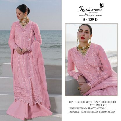 SERINE S 139 D PAKISTANI SUITS ONLINE SUPPLIER