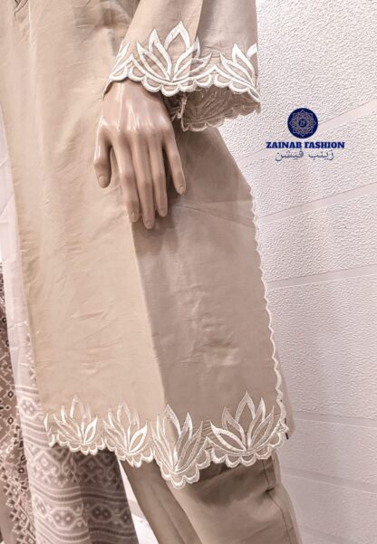 ZAINAB FASHION 1225 DUSTY SAND PAKISTANI KURTI COLLECTION ONLINE