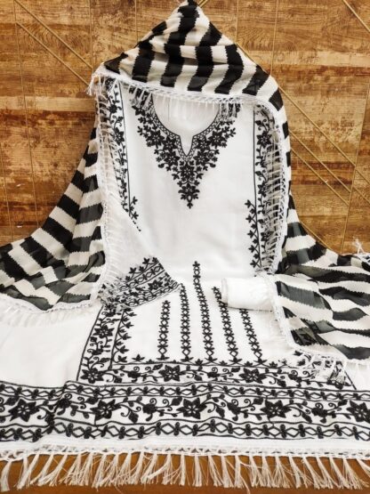 THE LIBAS COLLECTION WHITE AND BLACK SUITS WITH PRICE