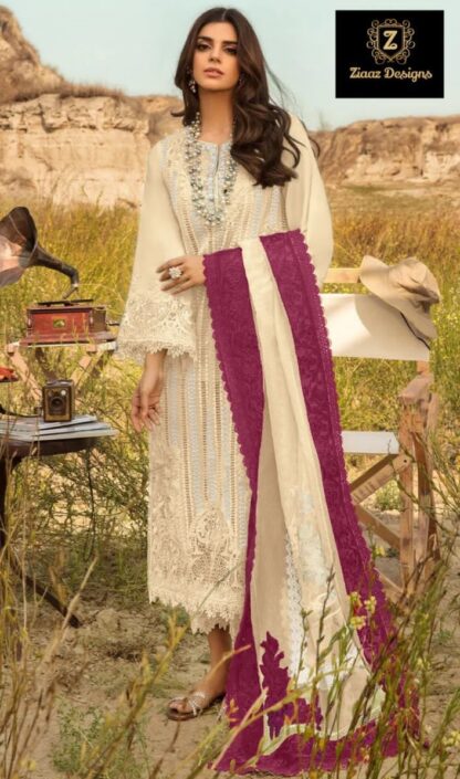 ZIAAZ DESIGNS 320 F SAIRA SAKIRA CORNTRST VOL 1 SALWAR KAMEEZ