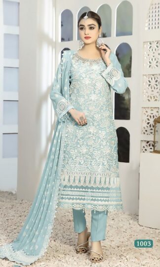 COSMOS 1003 AAYRA EXCLUSIVE VOL-1 PAKISTANI SUITS ONLINE WHOLESALERCOSMOS 1003 AAYRA EXCLUSIVE VOL-1 PAKISTANI SUITS ONLINE WHOLESALER