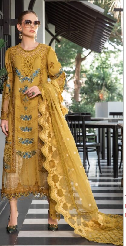 MUSHQ M 256 PAKISTANI SUITS ONLINE WHOLESALER