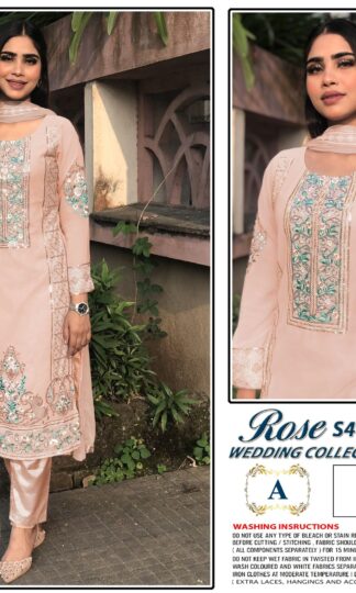 SHANAYA ROSE S4 A WEDDING COLLECTION PAKISTANI SUITS ONLINESHANAYA ROSE S4 A WEDDING COLLECTION PAKISTANI SUITS ONLINE