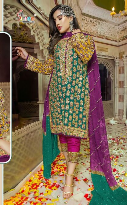 SHREE FABS S 719 C WHOLESALE PAKISTANI SUITS ONLINE