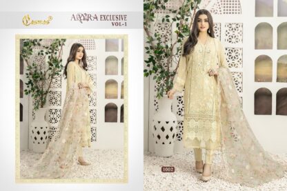 COSMOS 1002 AAYRA EXCLUSIVE VOL-1 PAKISTANI SALWAR SUITS DESIGN