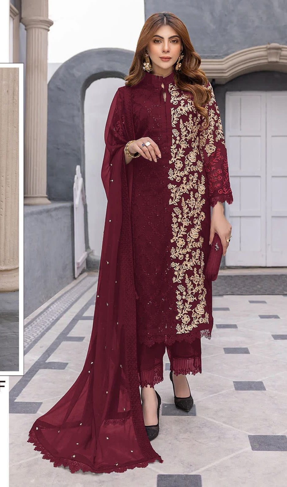Black Color Designer Salwar Kameez in Georgette With Heavy Embroidery and  Dupatta Designer Pa… | Pakistani dress design, Pakistani dresses online,  Pakistani outfits