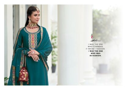 EBA LIFESTYLE 1583 SAFROON VOL 2 WEDDING SALWAR SUITS ONLINE - Image 3