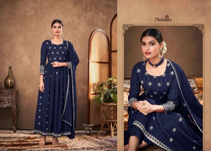 MAISHA MASKEEN VIVANA 3224 FANCY READYMADE GOWN ONLINE WHOLESALE