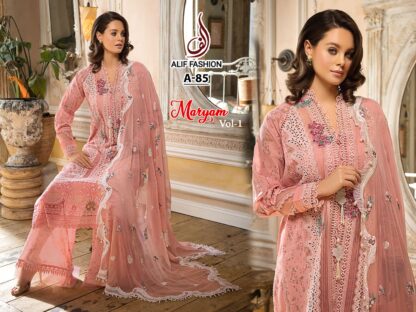 ALIF FASHION AF 85 MARYAM VOL 1 WHOLESALER OF PAKISTANI SUITS