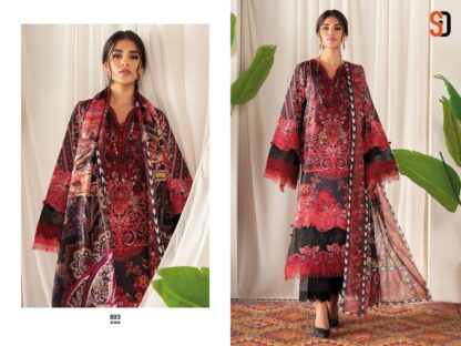 SHRADDHA DESIGNER 803 FIRDOUS VOL 09 PAKISTANI SUITS ONLINE