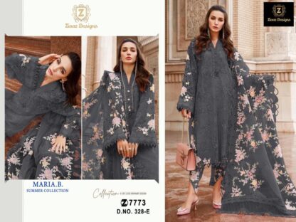 ZIAAZ DESIGNS 328 E MARIA B SUMMER COLLRCTION PAKISTANI SUITS