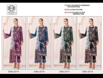 MUSHQ M 257 A PAKISTANI SUITS ONLINE SHOPPING