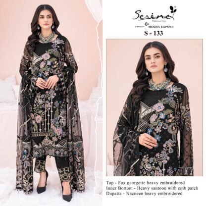 SERINE S 133 DESIGNER PAKISTANI SUITS WITH PRICE