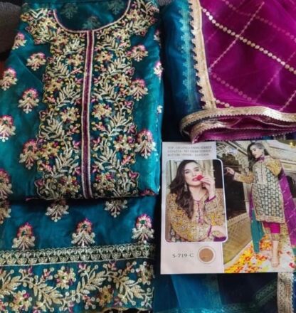 SHREE FABS S 719 C WHOLESALE PAKISTANI SUITS ONLINE - Image 2