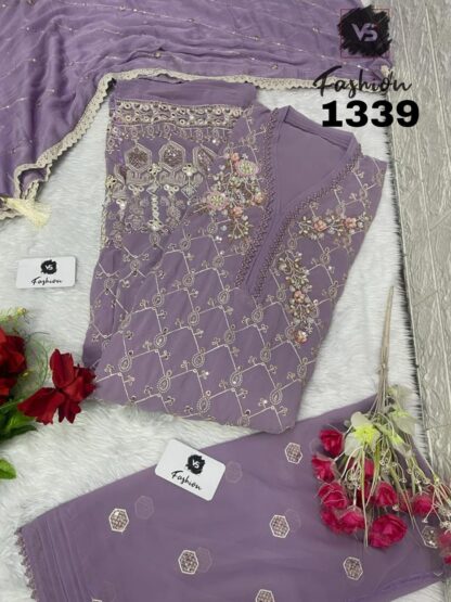 VS FASHION VS 1339 B PAKISTANI SUITS ONLINE WHOLESALER