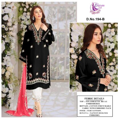 DINSAA 194 B READYMADE PAKISTANI KURTI IN SINGLE PIECE