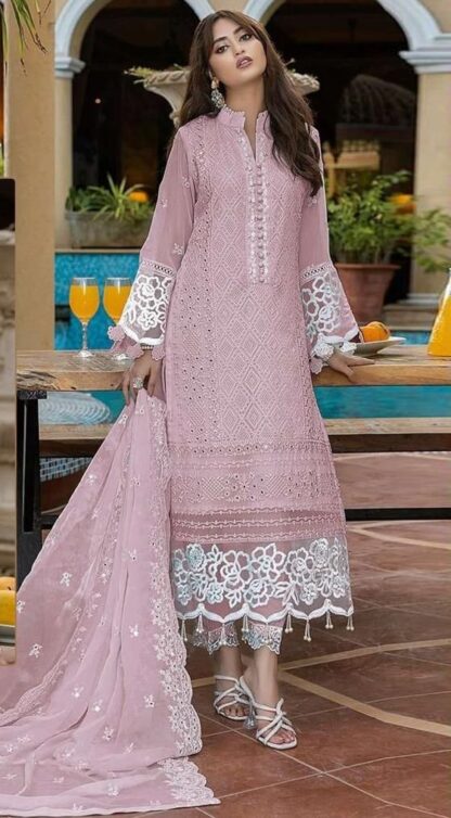 MAHNUR FASHION 27001 MAHNUR VOL-27 PAKISTANI SUITS WITH PRICE